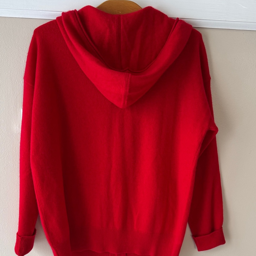 Charter Club Luxury Red Cashmere Sweater - Picture 6 of 11